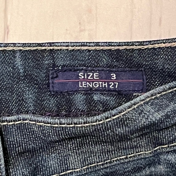 Women’s Vigoss The Boyfriend Rolled Up Diatressed Skinny Jeans size 3 - Picture 9 of 13